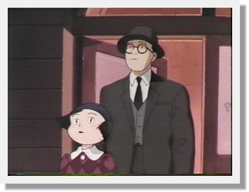 [ Chiko and her father look to the stars... ]